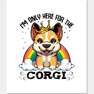 Corgi Posters and Art